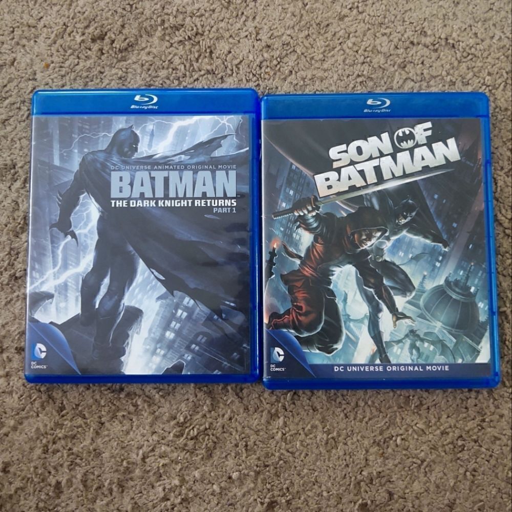 Batman Animated Movie Blu-ray Duo PRE-OWNED